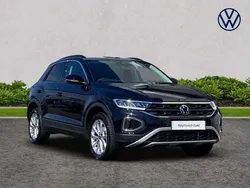 Black Used 2025 VW T-Roc Match SUV | £28,470 (A bit pricey)