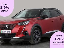 Red Used 2022 Peugeot e-2008 Premium SUV | £14,495 (Fair price)