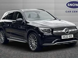 Black Used 2022 Mercedes GLC220 AMG line Estate | £29,499 (Fair price)