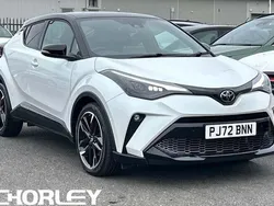 White Used 2022 Toyota C-HR Sport SUV | £22,052 (Fair price)