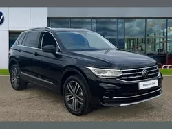 Black Used 2024 VW Tiguan Elegance SUV | £31,978 (Fair price)