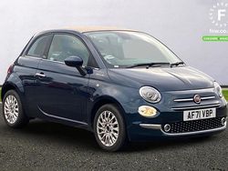 Blue Used 2021 Fiat 500 Dolcevita Cabriolet | £11,499 (A bit pricey)