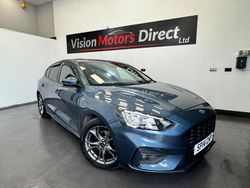 Blue Used 2019 Ford Focus ST-Line Hatchback | £6,840 (Fair price)