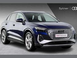 Blue New 2025 Audi Q4 e-tron S-Line SUV | £43,000 (Fair price)