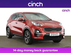 Red Used 2019 Kia Sportage 2 SUV | £13,149 (Fair price)