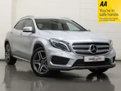 Silver Used 2017 Mercedes GLA220 AMG line SUV | £13,395 (Fair price)
