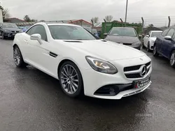 White Used 2017 Mercedes SLC200 AMG line Cabriolet | £14,395 (Fair price)
