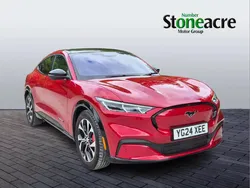 Red Used 2024 Ford Mustang Mach-E Extended Range SUV | £34,995 (Fair price)