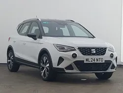 White Used 2024 Seat Arona Xperience Lux SUV | £19,798 (A bit pricey)
