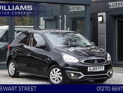 Black Used 2019 Mitsubishi Mirage Hatchback | £7,990 (Fair price)