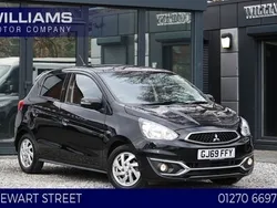 Black Used 2019 Mitsubishi Mirage Hatchback | £7,990 (Fair price)
