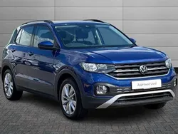 Blue Used 2022 VW T-Cross SE SUV | £15,650 (Fair price)