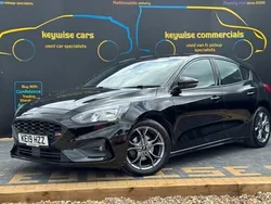 Black Used 2019 Ford Focus ST-Line Hatchback | £11,490 (Fair price)