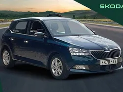 Blue Used 2020 Skoda Fabia SE Hatchback | £10,700 (Good price)