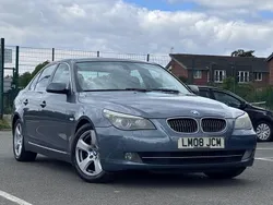 Blue Used 2008 BMW 525 Sedan | £2,199 (Super price)