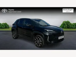 Black Used 2023 Toyota Yaris Hybrid Design Hatchback | £20,299 (Expensive)