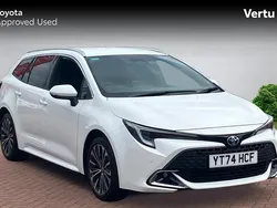 White Used 2024 Toyota Corolla Design Estate | £26,397 (Fair price)
