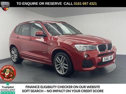 Red Used 2016 BMW X3 M Sport SUV | £14,470 (Fair price)