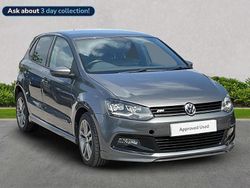 Grey Used 2017 VW Polo R-line Hatchback | £10,275 (A bit pricey)