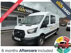 Frozen white (solid paint) Used 2022 Ford Transit | £12,999 (Good price)
