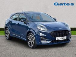 Blue Used 2024 Ford Puma ST-Line Hatchback | £18,199 (Fair price)
