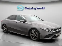 Grey Used 2021 Mercedes A200 AMG line Sedan | £17,000 (Good price)