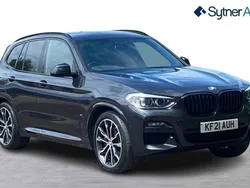 Grey Used 2021 BMW X3 M Sport SUV | £24,999 (Fair price)