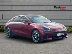 Red Used 2025 Hyundai Ioniq 6 Premium Sedan | £29,488 (Expensive)