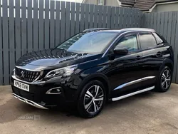 Black Used 2018 Peugeot 3008 Allure Hatchback | £9,995 (Fair price)