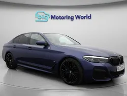 Blue Used 2022 BMW 520 M Sport Sedan | £26,900 (Fair price)