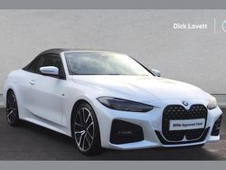 White Used 2021 BMW 420 M Sport Cabriolet | £26,495 (Fair price)