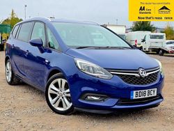 Blue Used 2018 Vauxhall Zafira SRi MPV | £9,288 (Expensive)
