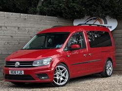 Red Used 2018 VW Caddy Maxi MPV | £14,495