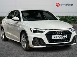 White Used 2022 Audi A1 Sportback S-Line Hatchback | £17,850 (Fair price)