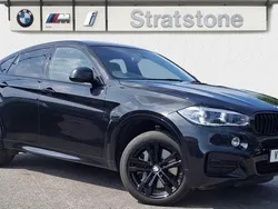 Black Used 2017 BMW X6 M50 Shadowline SUV | £24,550 (Good price)
