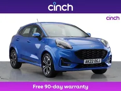 Blue Used 2022 Ford Puma ST-Line SUV | £17,149 (Fair price)