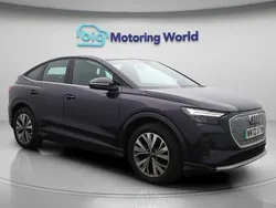 Purple Used 2023 Audi Q4 Sportback e-tron Sport SUV | £22,000