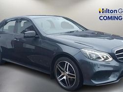 Blue Used 2015 Mercedes E250 AMG Sedan | £12,500 (Fair price)