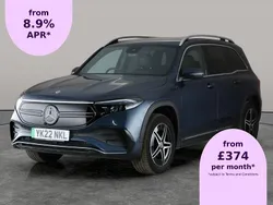 Blue Used 2022 Mercedes EQB350 AMG line SUV | £25,943 (Good price)