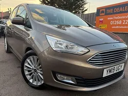 Silver Used 2019 Ford C-MAX Titanium MPV | £9,490 (A bit pricey)