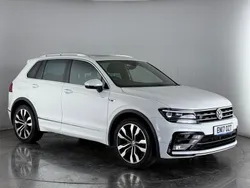 White Used 2017 VW Tiguan R-line SUV | £21,300 (Good price)