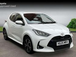 White New 2025 Toyota Yaris Hybrid Design Hatchback | £20,850 (Fair price)