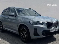Grey Used 2022 BMW X3 M Sport SUV | £35,490 (Fair price)