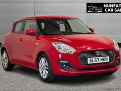 Red Used 2017 Suzuki Swift SZ-T Hatchback | £6,500 (Fair price)