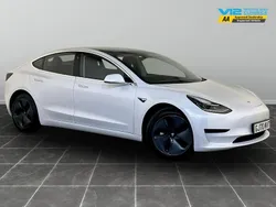 White Used 2020 Tesla Model 3 Standard Range Sedan | £15,995 (Good price)
