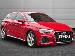 Tango red Used 2020 Audi A3 S-Line | £20,595 (A bit pricey)