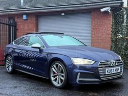Blue Used 2017 Audi S5 Sportback Design Hatchback | £20,495 (Expensive)