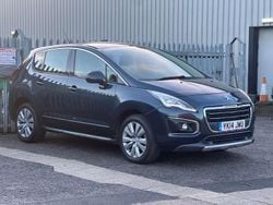 Blue Used 2014 Peugeot 3008 Active Hatchback | £3,995 (Fair price)