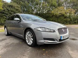 Indigo blue Used 2013 Jaguar XF Sportbrake Premium Luxury Estate | £9,995
