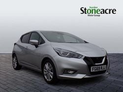 Silver Used 2019 Nissan Micra Acenta Hatchback | £9,495 (Fair price)